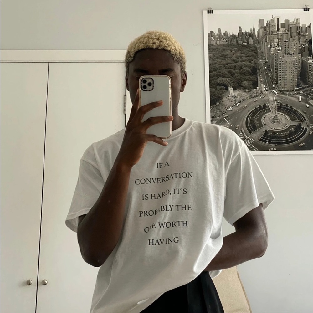 We’re Not Really Strangers Hard Conversation Tee